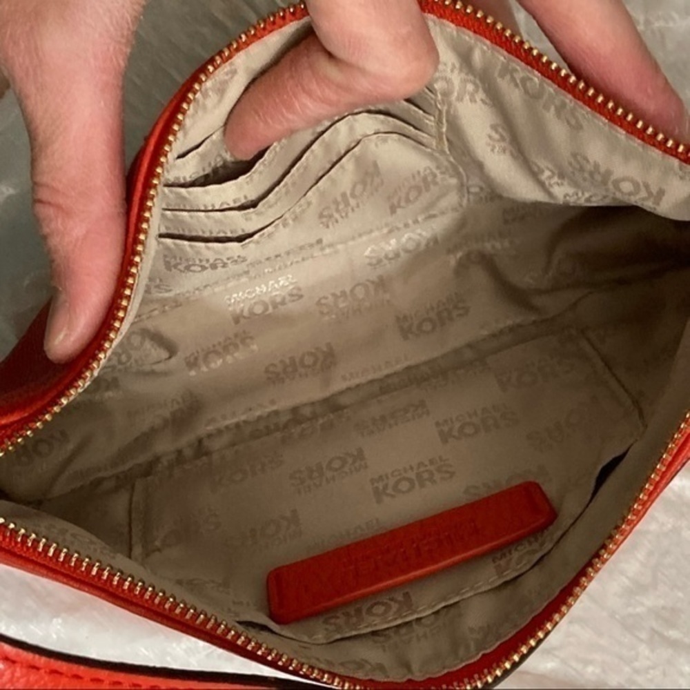 Michael kors orange leather mini bag - Picture 10 of 12
